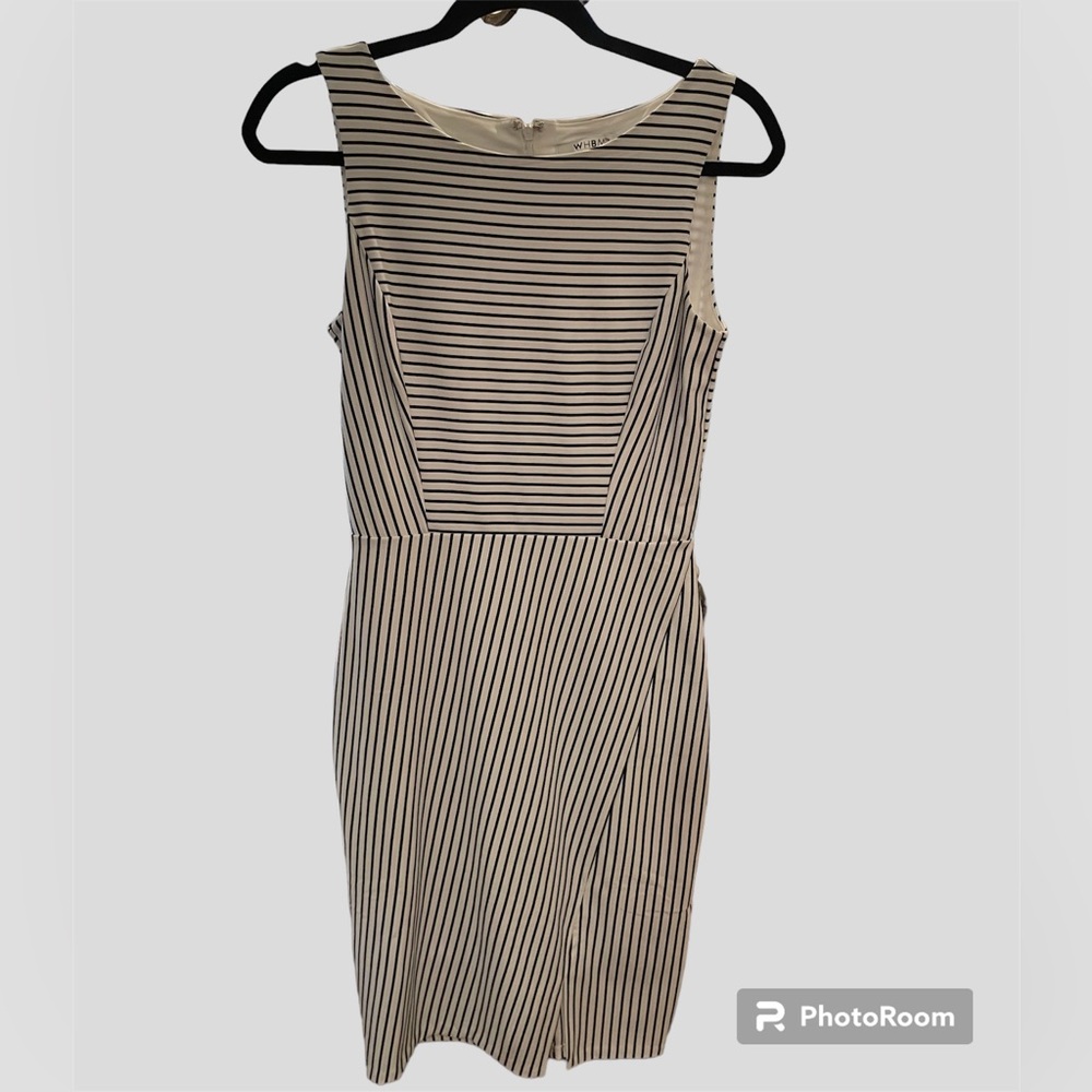 Black & White Stripe Dress from WHBM size 0